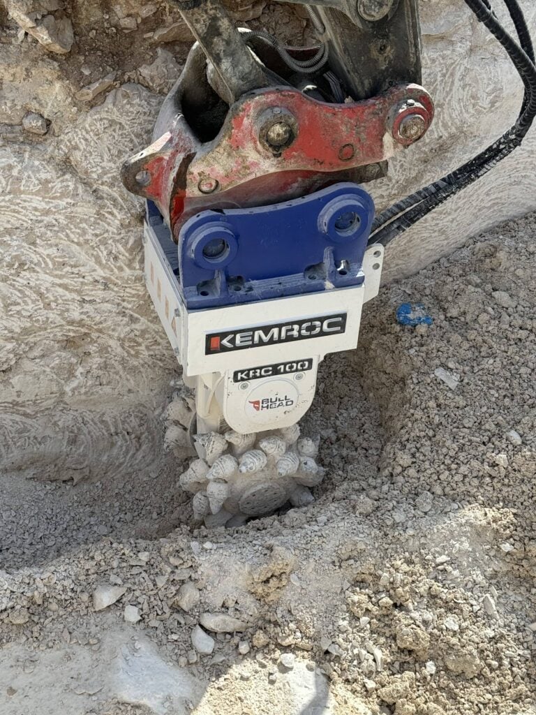Kemroc KRC 100 Bullhead Design Drum Cutter