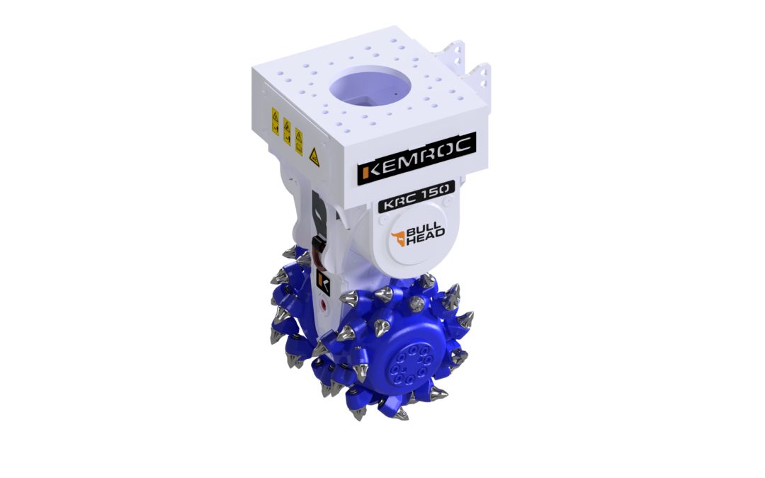 KRC 150 Bullhead Design Drum Cutter