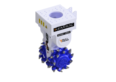 KRC 150 Bullhead Design Drum Cutter