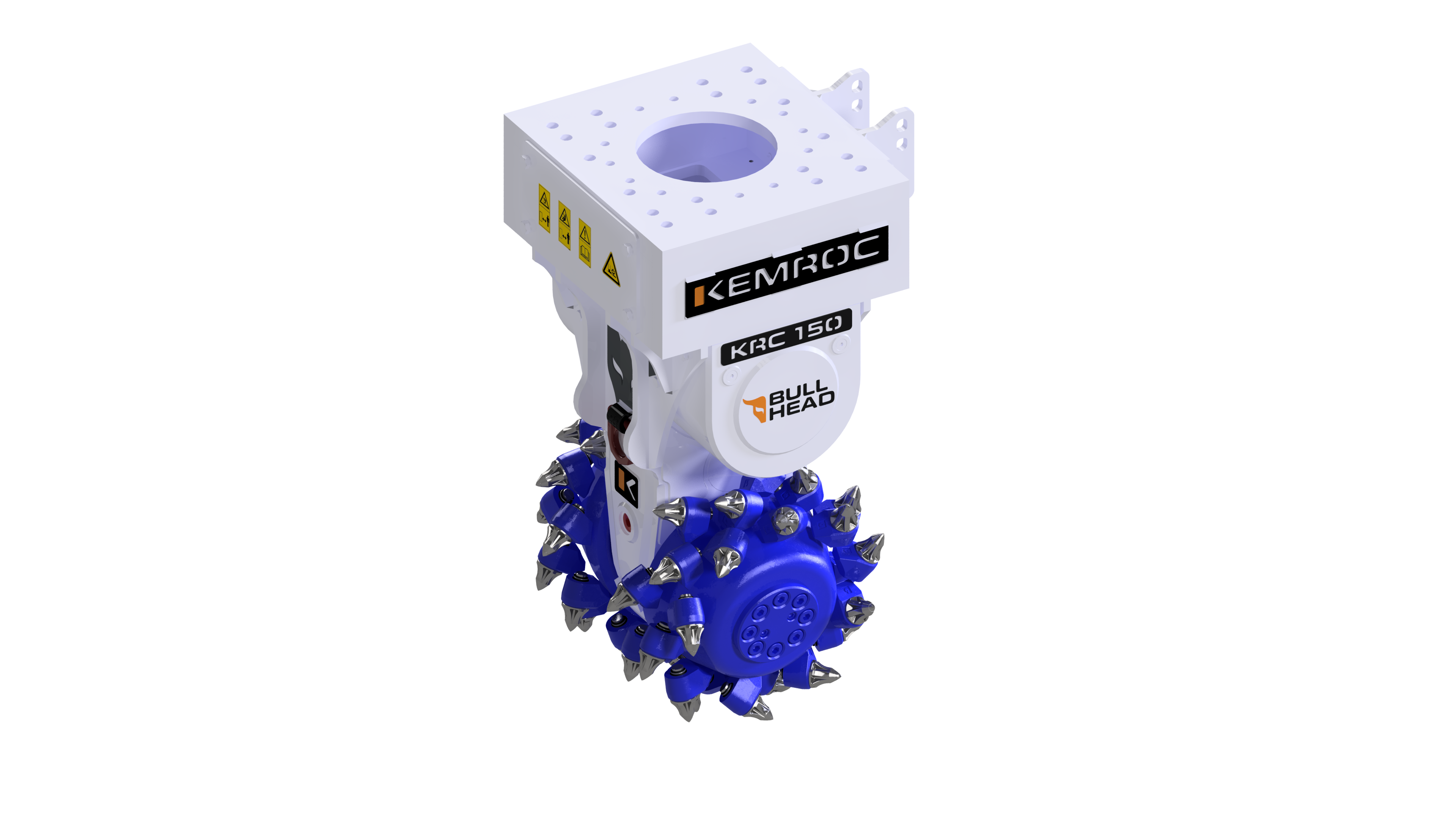 Kemroc KRC 150 Bullhead Design Drum Cutter