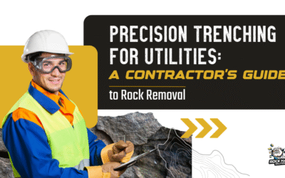 Precision Trenching for Utilities: A Contractor's Guide to Rock Removal