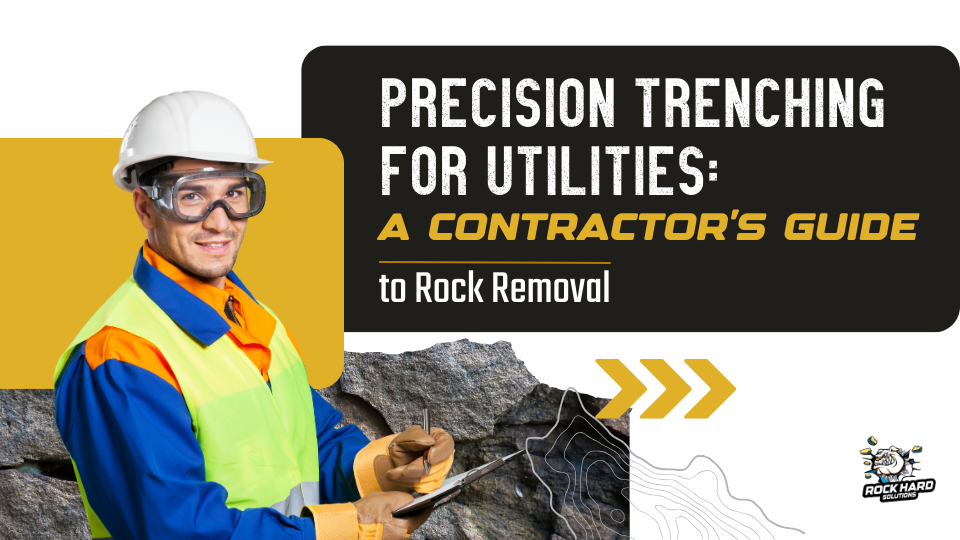 Precision Trenching for Utilities: A Contractor’s Guide to Rock Removal