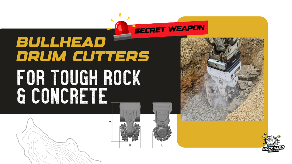 Bullhead Drum Cutters: The Unsung Hero for Tough Rock & Concrete Demolition