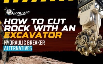 How to Cut Rock with an Excavator: The Better Alternative to Hydraulic Breakers