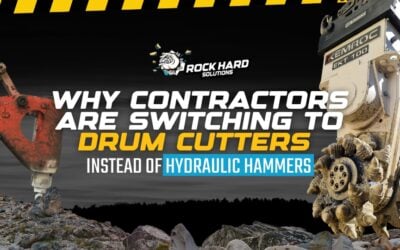 Why Contractors Are Switching to Drum Cutters Instead of Hydraulic Hammers