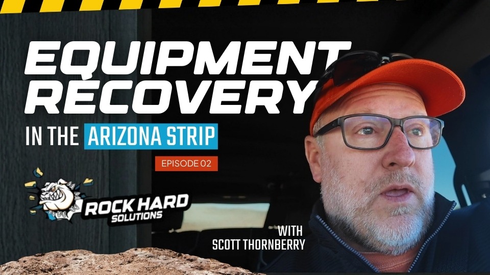 Arizona Strip Equipment Recovery Before the Mining Demonstration