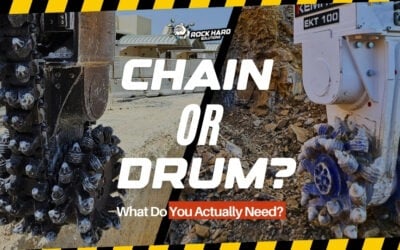 Chain Cutter vs Drum Cutter: Which Excavator Attachment Do You Actually Need?